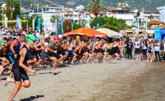 34. Alanya Triatlonu başladı