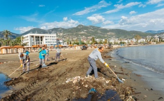Yağmur sonrası temizlik seferberliği