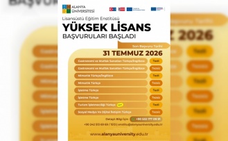 Yüksek Lisans başvuruları başladı