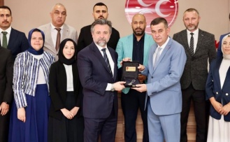 MHP Alanya teşkilatından il başkanlığına ziyaret!