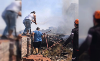Alanya'da korkutan orman yangını söndürüldü!