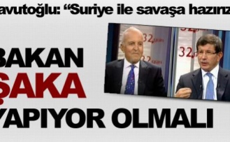 Suriye ile savaşa hazırız