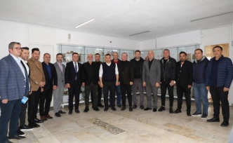 Alanyaspor'dan Başkan Yücel’e ziyaret