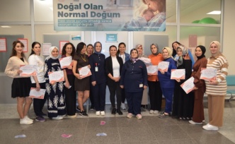 Anne adaylarına normal doğum anlatıldı