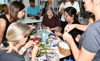 İpek Kozası Atölyesi'ne yoğun ilgi