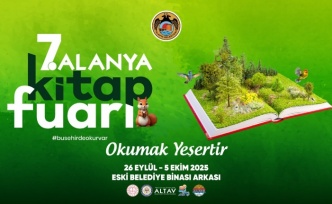 Alanya Kitap Fuarı 7. kez açılıyor