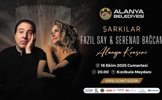 Alanya'da Fazıl Say ve Serenad Bağcan rüzgarı esecek