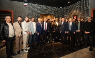 Ümit Özdağ'dan Mehmet Şahin'e hayırlı olsun ziyareti