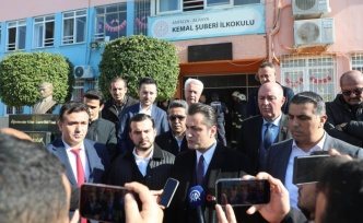 Alanya'da okulda yangın paniği