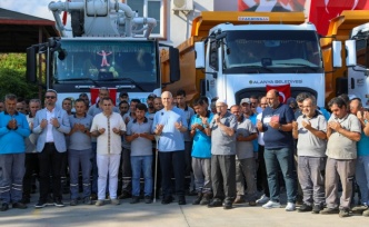 Alanya Belediyesi araç filosu güçleniyor