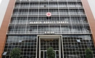 Alanya'da tutuklandığını anlayınca adliyeyi bir birine kattı