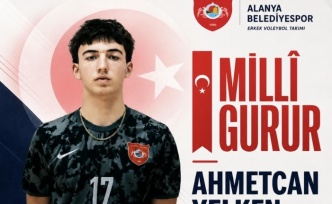 Alanya Belediyespor’un milli gururu!