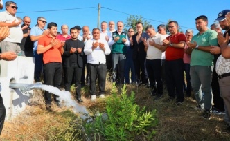Yeşilöz ve Keşefli’de tarım arazileri suyla buluştu!