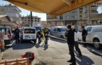 Alanya'dan dehşet verici kareler! Cinnet geçiren koca...