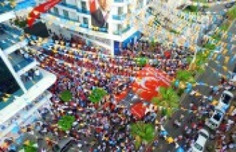 Ak Parti'den Alanya'da gövde gösterisi