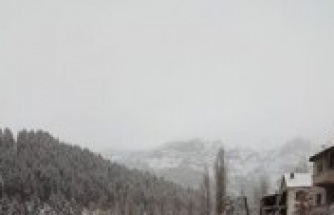 Alanya yaylalarından kar manzaraları