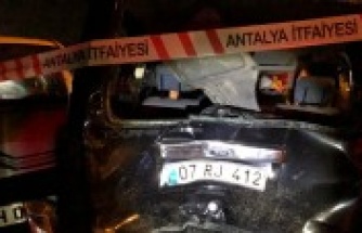 İşte Alanya'daki korkunç kazanın fotoğrafları