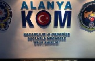 İşte fotoğraflarla Alanya'daki flaş tefeci operasyonu