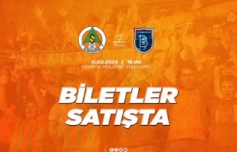 Alanyaspor- Medipol Başakşehir maçı biletleri satışa sunuldu