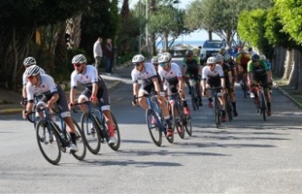 Uluslararası Kleopatra Ktriteryum Bisiklet Yol Yarışları yapıldı
