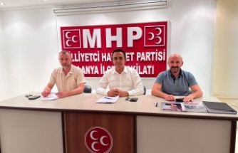MHP Alanya'da görev dağılımı gerçekleşti