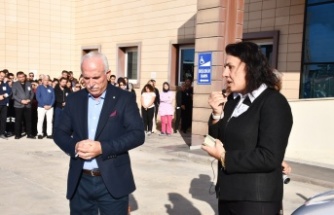 Sağlık çalışanlarından Hakan Ünal'a son görev