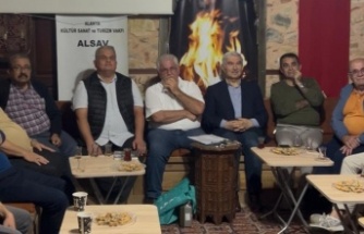ALSAV Kültür Sohbetlerinin konuğu Fahri Yiğit oldu