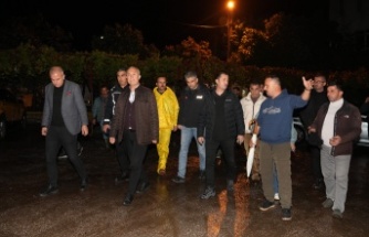 Başkan Özçelik sahada incelemelerde bulundu