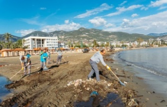 Yağmur sonrası temizlik seferberliği