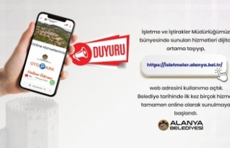 Alanya Belediyesi'nden dijital dönüşüm