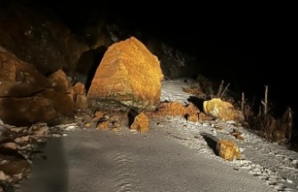 Dikkat! Alanya’daki o yol heyelan nedeniyle kapalı