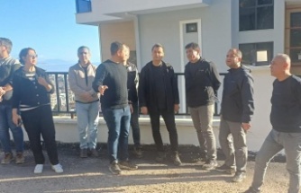 Alanya'da heyelan nedeniyle 6 bina tahliye edildi