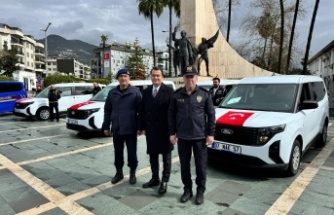 Alanya'nın güvenliğine 15 yeni araç takviyesi