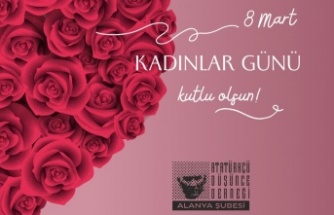 Alanya ADD'den 8 Mart açıklaması