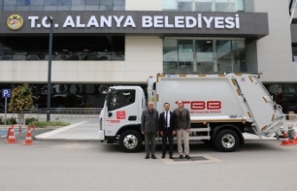 Alanya Belediyesine yeni araç