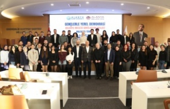 Alanya'da gençler için yerel demokrasi