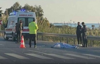 Alanya'da bisiklet kazası; 1 ölü var