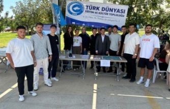 Alanya Ülkü Ocakları'ndan ALKÜ Bahar şenliklerine ziyaret