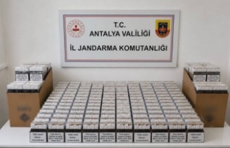 Alanya'da kaçak tütün operasyonu!