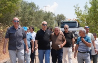 Başkan Özçelik kırsaldaki çalışmaları inceledi