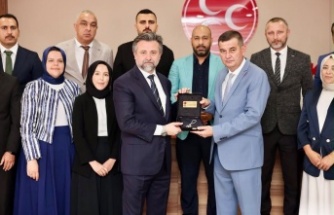 MHP Alanya teşkilatından il başkanlığına ziyaret!