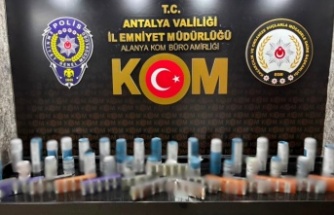 Alanya'da kaçak içki operasyonu!