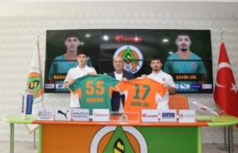 Alanyaspor'da iki yeni transfer!