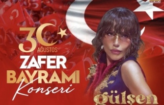 Alanya’da 30 Ağustos coşkusu Gülşen konseriyle taçlanacak!