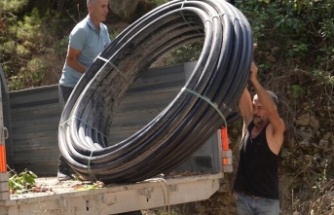 Antalya’dan üreticiye 12 bin metrelik sulama desteği!