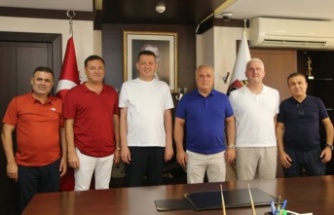 Kaymakam Ürkmezer ALTSO’da ağırlandı!
