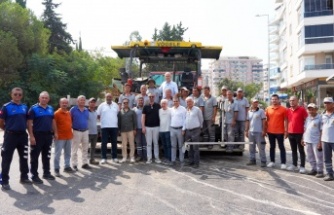 Kestel’de asfalt 9 gün önceden tamamlandı!