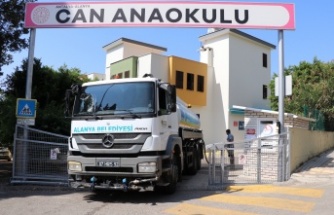 Alanya’da okullar yeni eğitim yılına hazırlanıyor!