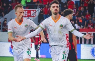 Alanyaspor, Çorum'dan 3 puanla döndü