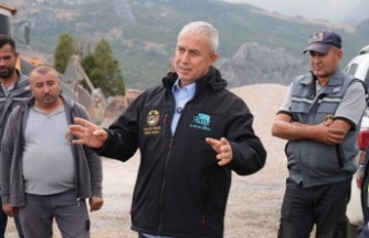 Alanya'nın yaylalarında ulaşım konforu artıyor